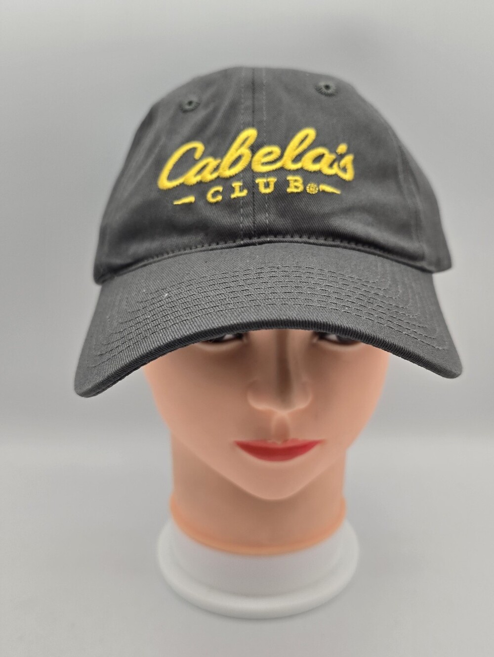 Cabela's Club Gray/Yellow Adjustable Hat